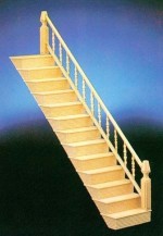 Dollhouse Fancy Staircase