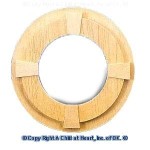 Circle Window with Trim