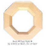 (*) Dollhouse Octagon Window