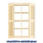 &amp;sect; Sale $2 Off - 8 Light Windows with Shutters