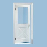 Colonial Crossbuck Door (Kit)