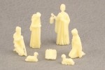(&amp;sect;) Disc .40&amp;cent; Off - Gold or White Nativity Set