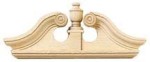 2 pc - Window Pediment - Deerfield