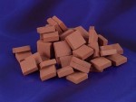 Dollhouse Loose "Patio" Bricks 50 pc