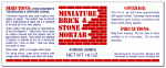 Mini Brick Mortar 16 oz. - Gray or White