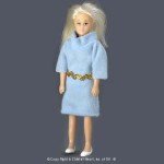 Vinyl DollHouse Doll - Blonde Mom