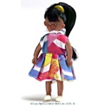 Vinyl DollHouse Doll - Modern African American Girl