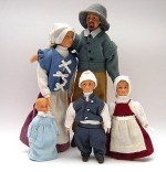 Colonial Phelps Dollhouse Family
