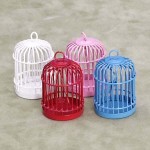 Dollhouse Colored Bird Cage- Choice of Color -