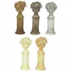 Dollhouse 2 Stone Fruit Pedestals