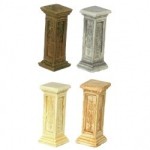 3 French Dollhouse Pedestal