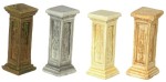 3 French Dollhouse Pedestal