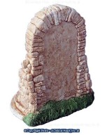 Dollhouse Lion Head Fountain with Steps