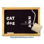 Dollhouse Chalk Board