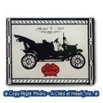 Dollhouse Auto Ford Mirror Sign