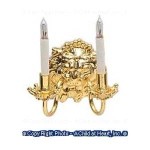 2 Arm Lion Head Wall Sconce(Discontinued)