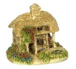Dollhouse Miniature Mini Cottage