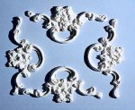 4 pc Frame Ceiling Carving