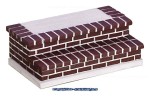 Dollhouse Brick Entry Stairs