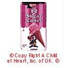 &sect; Disc .40&cent; Off - Dollhouse Color Cone Box - Product Image