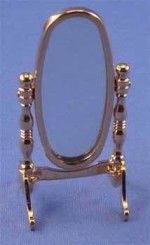 &amp;sect; Disc $2 Off - Brass Dollhouse Vanity Mirror