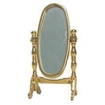 &amp;sect; Disc $2 Off - Brass Dollhouse Vanity Mirror