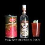 (*) Dollhouse Bloody Mary Set- Choice of Style -