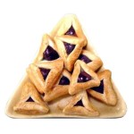 Dollhouse Plate of Hamantashen