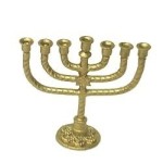 (*) Dollhouse Large Menorah- Choice of Finish -