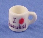 "I Love Chanukah" Mug