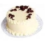 Dollhouse White Cake - Chocolate Roses