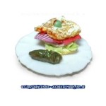 Dollhouse Sandwich with Pickle