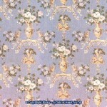 (&amp;sect;) Sale $3 Off - 3 Shts Du Barry Wallpaper- Choice of Color -