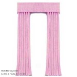 &amp;sect; Disc $5 Off - Dollhouse Pink Single Drape