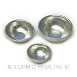 (*) Dollhouse Aluminum Bowl(s)