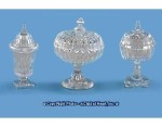 Dollhouse 3 pc Candy Dishes