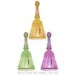 2 pc Dollhouse Dinner Bell Set (Polystyrene)