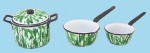 Dollhouse Pot Set by Carrudus