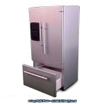 () Sale $4 Off - Dollhouse French Door Refrigerator- Choice of Color -