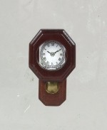 Dollhouse Railroad Wall Clock