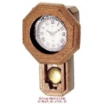 Dollhouse Railroad Wall Clock