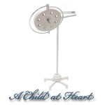 Dollhouse Operating Light on Stand
