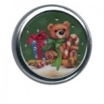 (*) Dollhouse Holiday Tins - Round- Choice of Style &amp; Filled or Not -