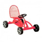 (*) Dollhouse Pedal Car - Red