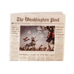 Miniature Washington Post Newspapers- Choice of Style -