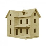 Dollhouse Farmhouse Shell (Kit) # 2(Sold Out)