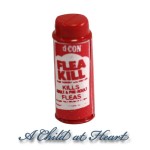 Miniature Can of Flea Spray