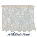 Dollhouse Lace Picture Window Curtains - Ecru