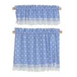 Dollhouse Nursery Hearts Cottage Curtains