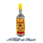 (*) Dollhouse Gordon's Gin Bottle